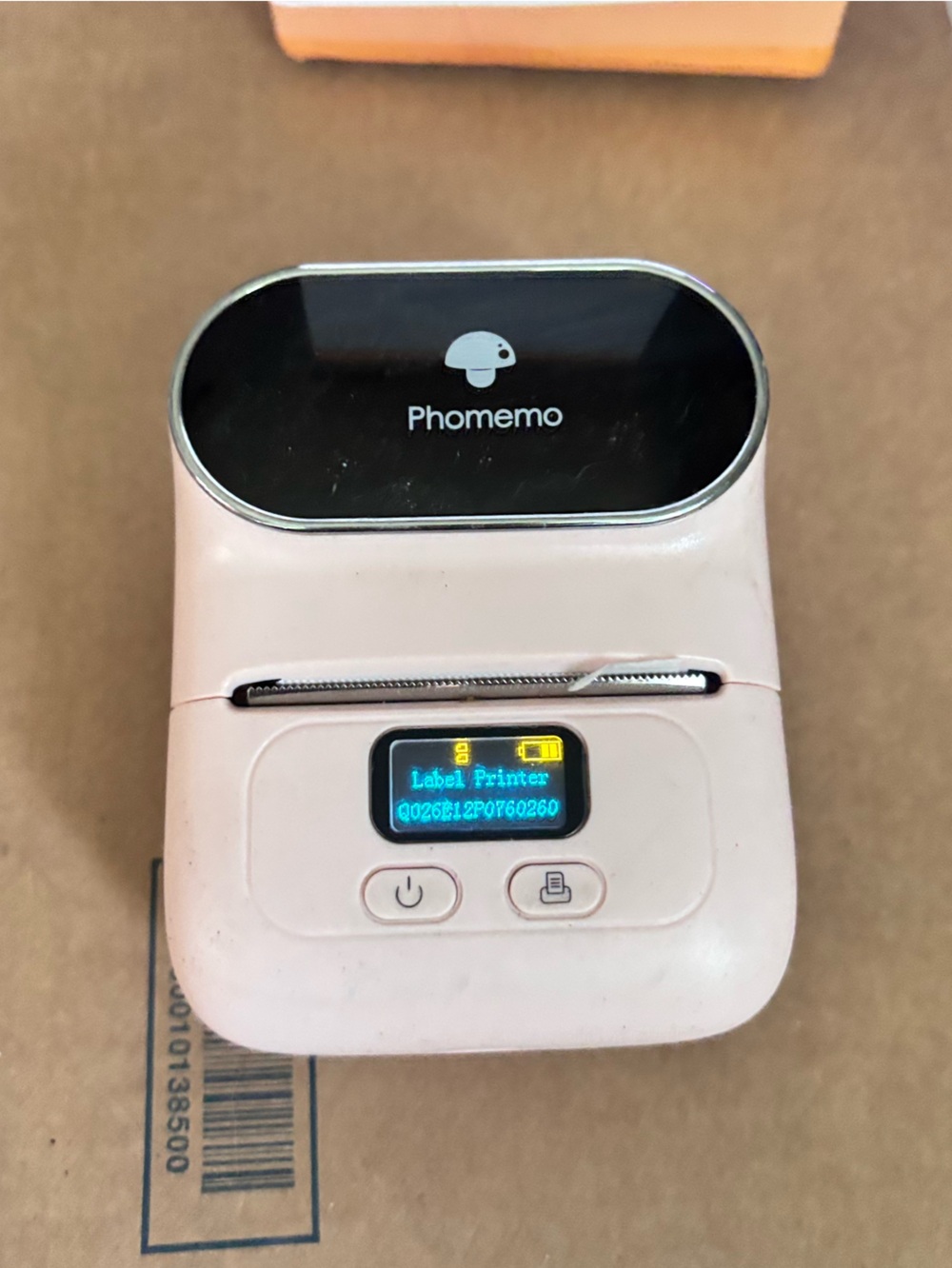 Phomemo Portable Label & Receipt Printer - Light Pink